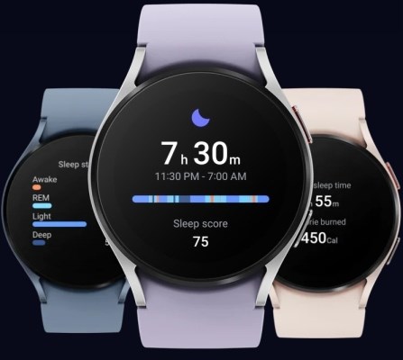 Samsung Watch5 přehled o spánku